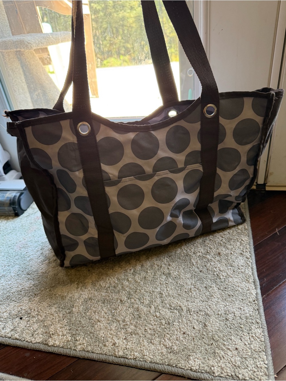 Thirty-one Large zip top utility tote